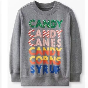 Hanna Andersson x Elf Gray Crew Neck Sweatshirt